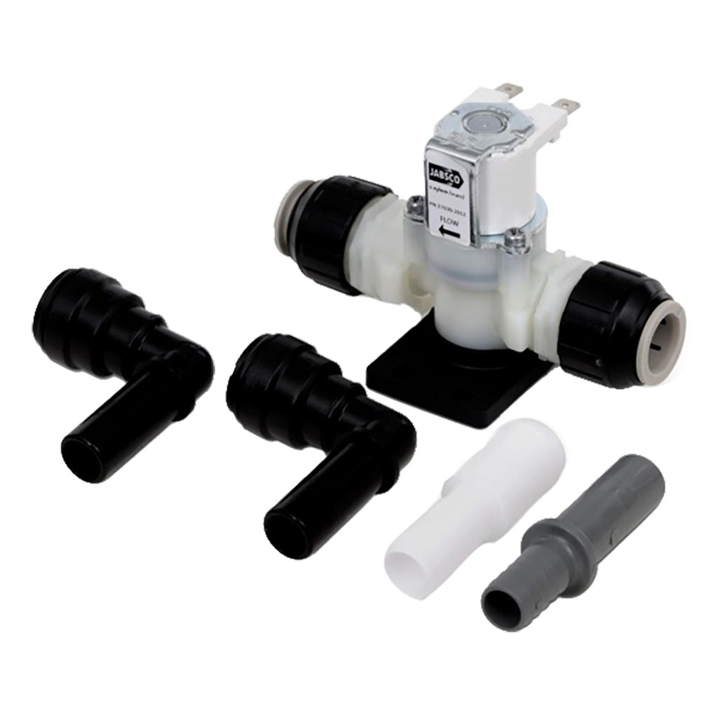 Jabsco Solenoid/Anti-Syphon Valve, 12V DC