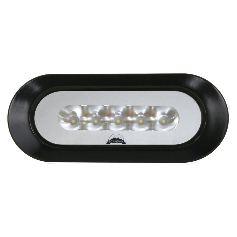 Scandvik Flush Mount Spreader Light, 1000 Lumens, IP68, 12/24V