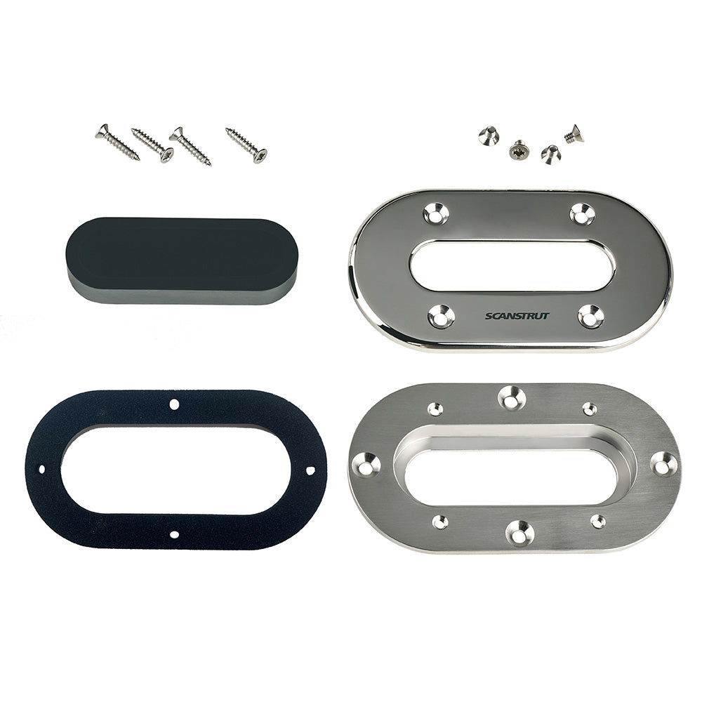 Scanstrut Low-Profile Multi Cable Seal, 15mm Cable Capacity, 316 Stainless Steel
