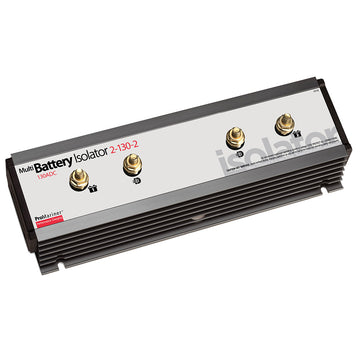 ProMariner Multi Battery Isolator, 130A, 2 Alternators/2 Batteries