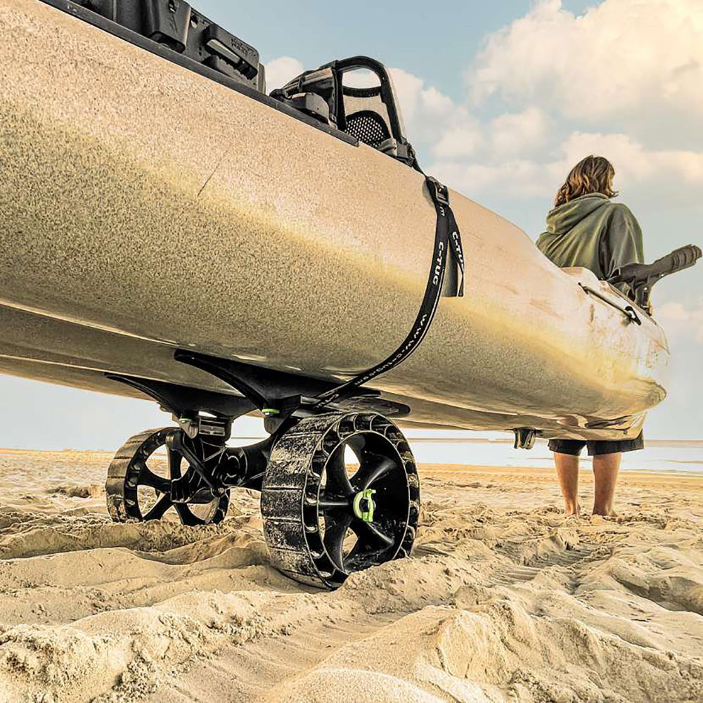 RAILBLAZA C-Tug R Kayak Cart with SandTrakz Wheels
