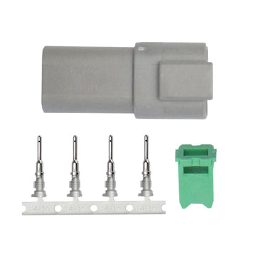 Pacer DT Deutsch 4-Position Receptacle Repair Kit, 14-18 AWG - IP68 Rated