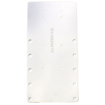 Sea Brackets 16" Straight Trolling Motor Plate, 1/2" 6061 T6 Aluminum