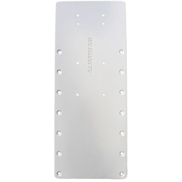 Sea Brackets 20" Straight Trolling Motor Plate, 6061 T6 Aluminum