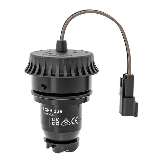 Johnson Pump Aqua Void Auto Bilge Pump Replacement Cartridge Motor, 500 GPH