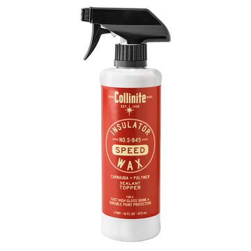 Collinite Insulator Speed Wax S-845, High Gloss Carnauba-Polymer Sealant