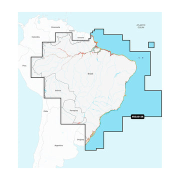 Garmin Navionics Vision+ NVSA012R Brazil Marine Chart