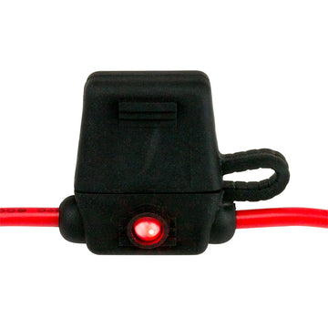 Sea-Dog ATO/ATC Style Inline LED Fuse Holder, 30A, IP67 Waterproof