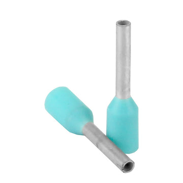 Pacer Insulated Wire Ferrule, 22-24 AWG, 6mm Length, 25 Pack