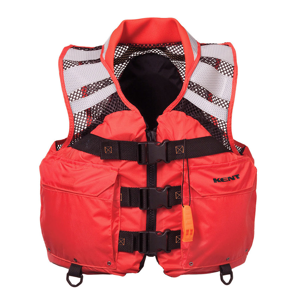 Kent Mesh Search & Rescue Commercial Vest, 2XL, USCG Level 70 Approved