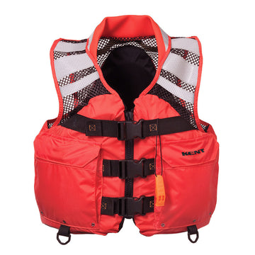 Kent Mesh Search & Rescue Commercial Vest, 2XL, USCG Level 70 Approved