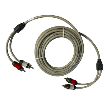 Marine Audio RCA Cable Twisted Pair, 12' (3.7M), 2 Channel