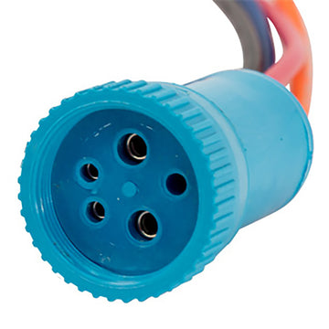 Bluewater 19mm Electronic Deutsch Connector with 4-Wire Pigtail, IP69K Rated