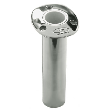 C.E. Smith Flush Mount Rod Holder, 0 Degree, 316L Stainless Steel