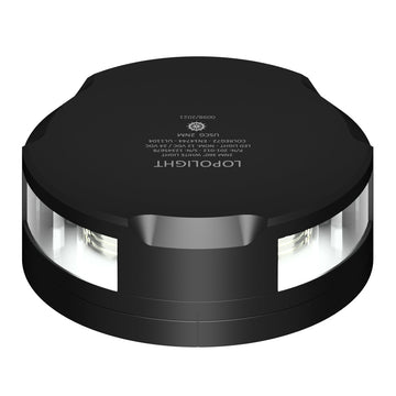 Lopolight Masthead/360-Degree Light, 3NM, Black, 10-32VDC with FB Base
