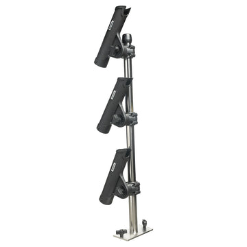 Scotty 333 Track Mounted Rod Tree - Rodmaster II, 3 Rod Holders
