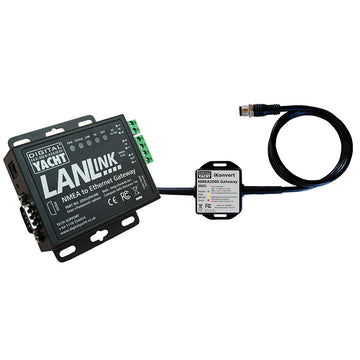 Digital Yacht LANLink NMEA 2000 To Ethernet Gateway, with iKonvert