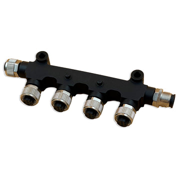 Digital Yacht NMEA 2000 4-Way T-Connector, 6 Ports, IP68 Rated