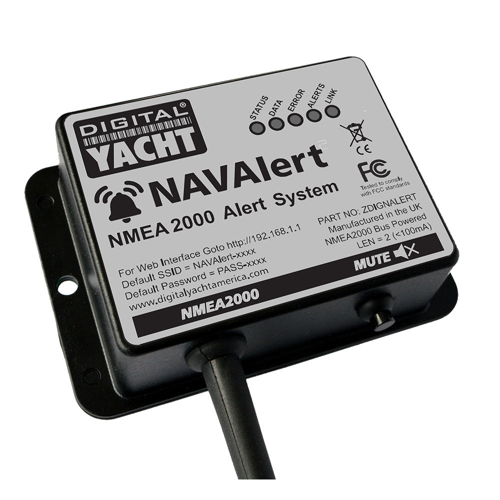 Digital Yacht NavAlert NMEA 2000 Monitor & Alarm System with WiFi