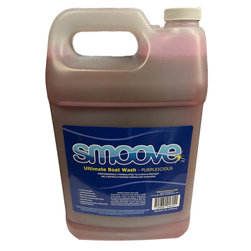 Smoove Purplelicious Ultimate Boat Wash, 1 Gallon – pH-Balanced & Biodegradable