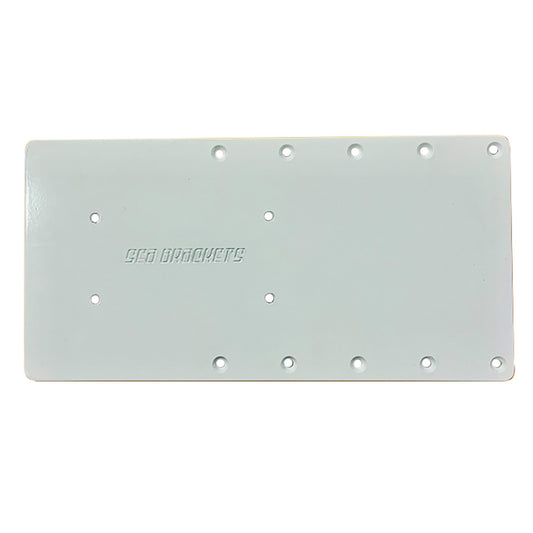 Sea Brackets 14" Straight Trolling Motor Plate f/Garmin';s Kraken