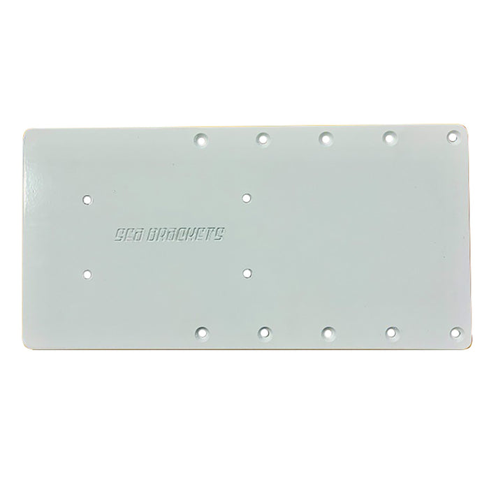 Sea Brackets 14 in. Straight Trolling Motor Mounting Plate for Garmin Kraken