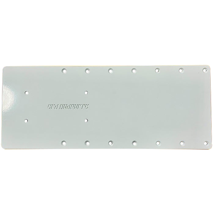 Sea Brackets 18 in. Straight Trolling Motor Plate for Garmin Kraken