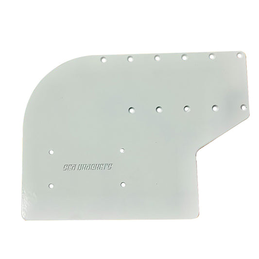 Sea Brackets Small Offset Trolling Motor Plate f/Garmin';s Kraken