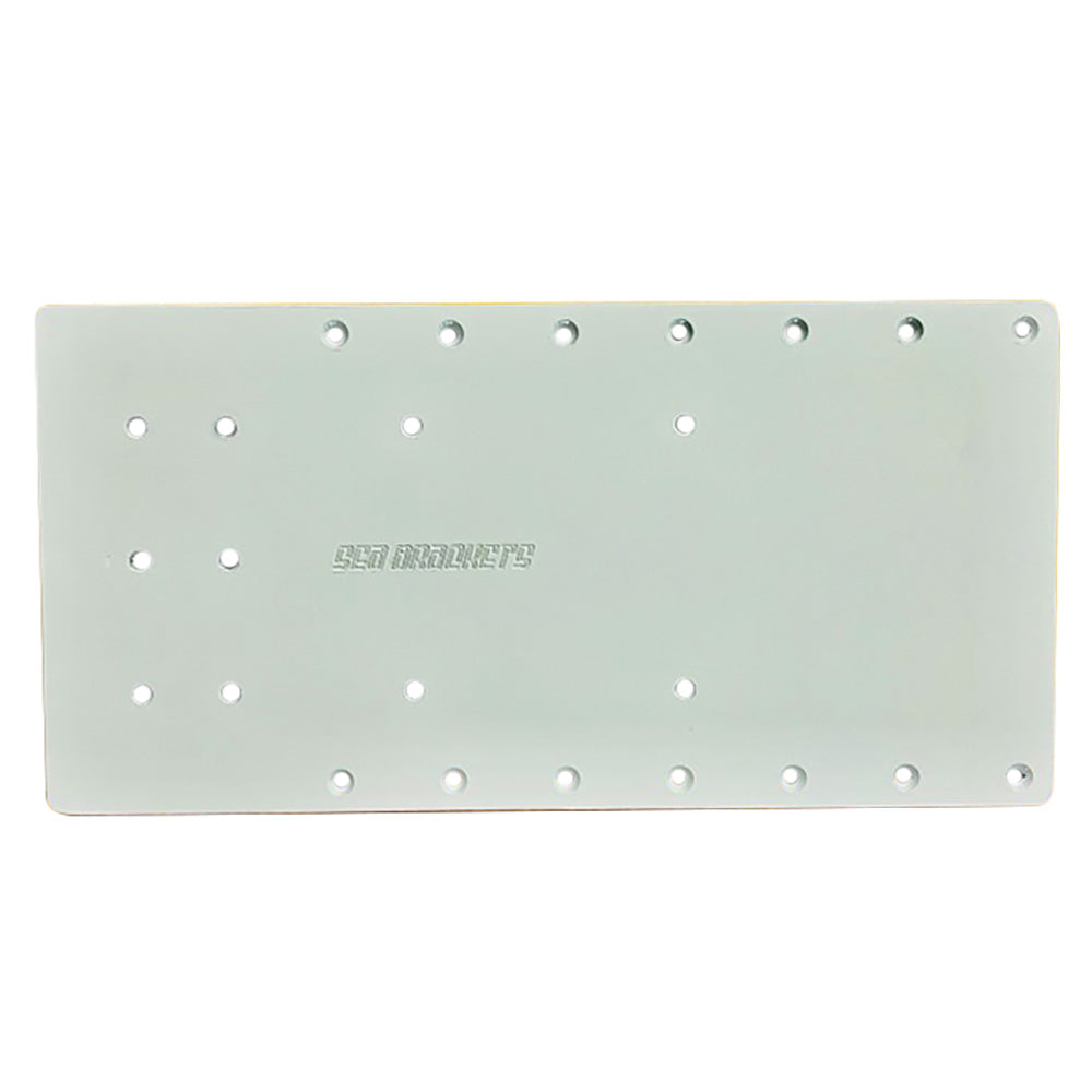 Sea Brackets 20" Straight Trolling Motor Plate f/Minn Kota';s Quest