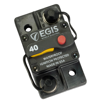 Egis Mobile Electric 4703-040 40A Surface Mount Circuit Breaker, 285 Series