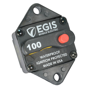 Egis Mobile Electric 285 Series Panel Mount Circuit Breaker, 100A 48Vdc