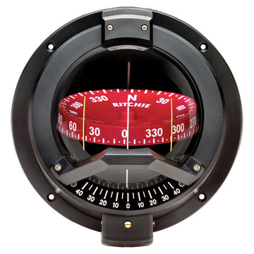 Ritchie Navigator BN-202 Bulkhead Compass, 4.5" CombiDial, 5-Year Warranty