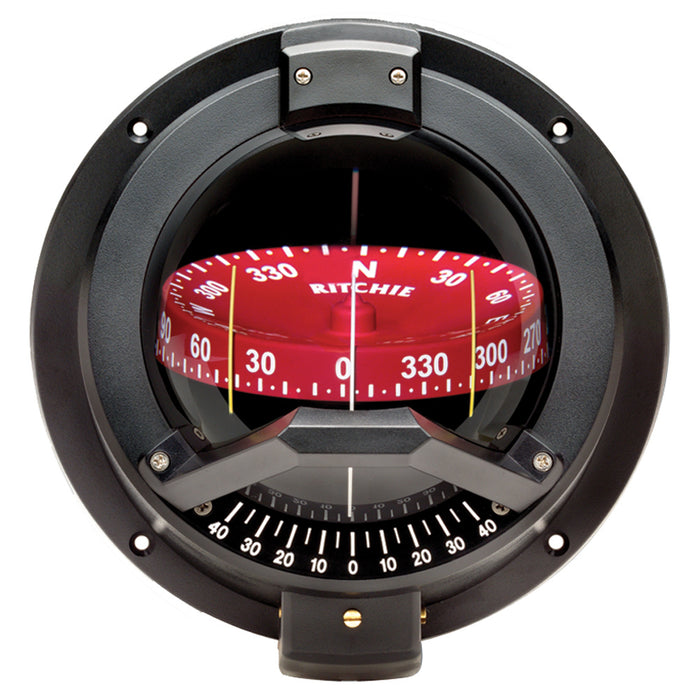 Ritchie Navigator BN-202 Bulkhead Compass, 4.5" CombiDial, 5-Year Warranty