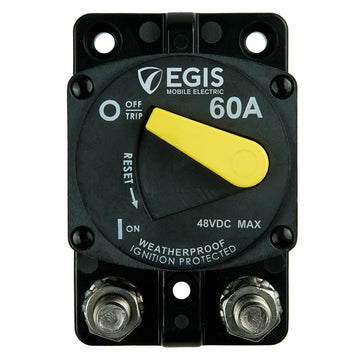 Egis Mobile Electric 87 Series Circuit Breaker, 60A 48Vdc Surface Mount