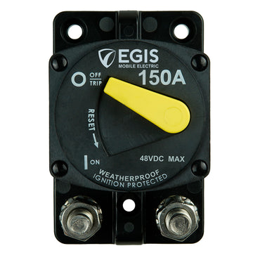 Egis Mobile Electric 87 Series 150A Surface Mount Circuit Breaker, 48 Vdc
