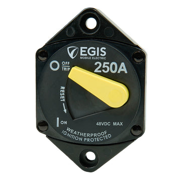 Egis Mobile Electric 87 Series Circuit Breaker, 250A Panel Mount, IP66 Rated