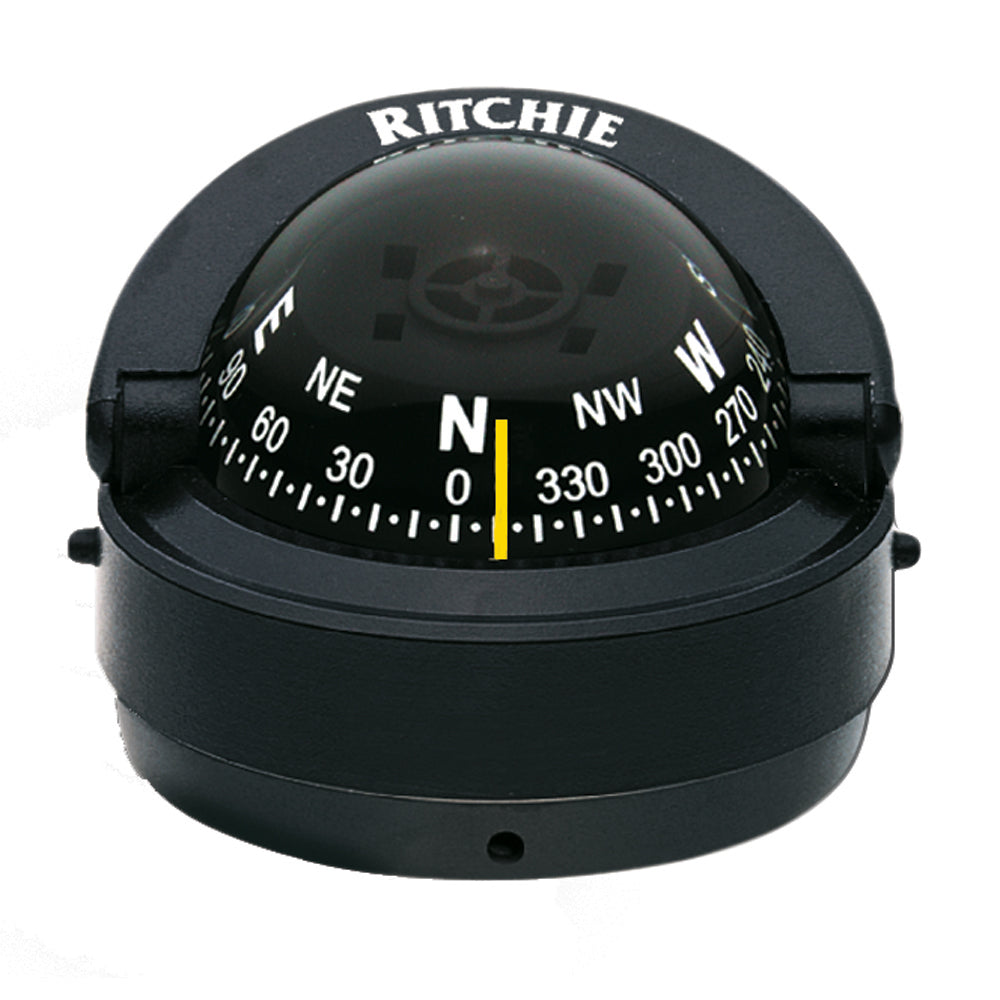 Ritchie S-53 Explorer Marine Compass, Surface Mount with 5-Year Warranty