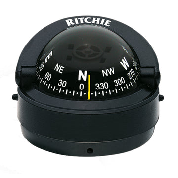 Ritchie S-53 Explorer Marine Compass, Surface Mount with 5-Year Warranty