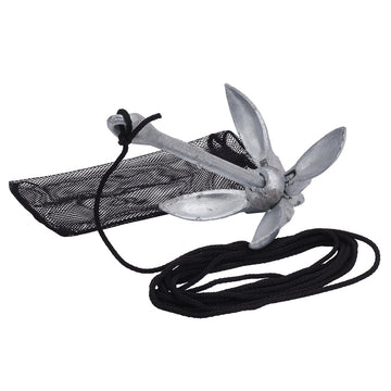 Sea-Dog Economy Folding Anchor Kit, 3.5 lb, Galvanized