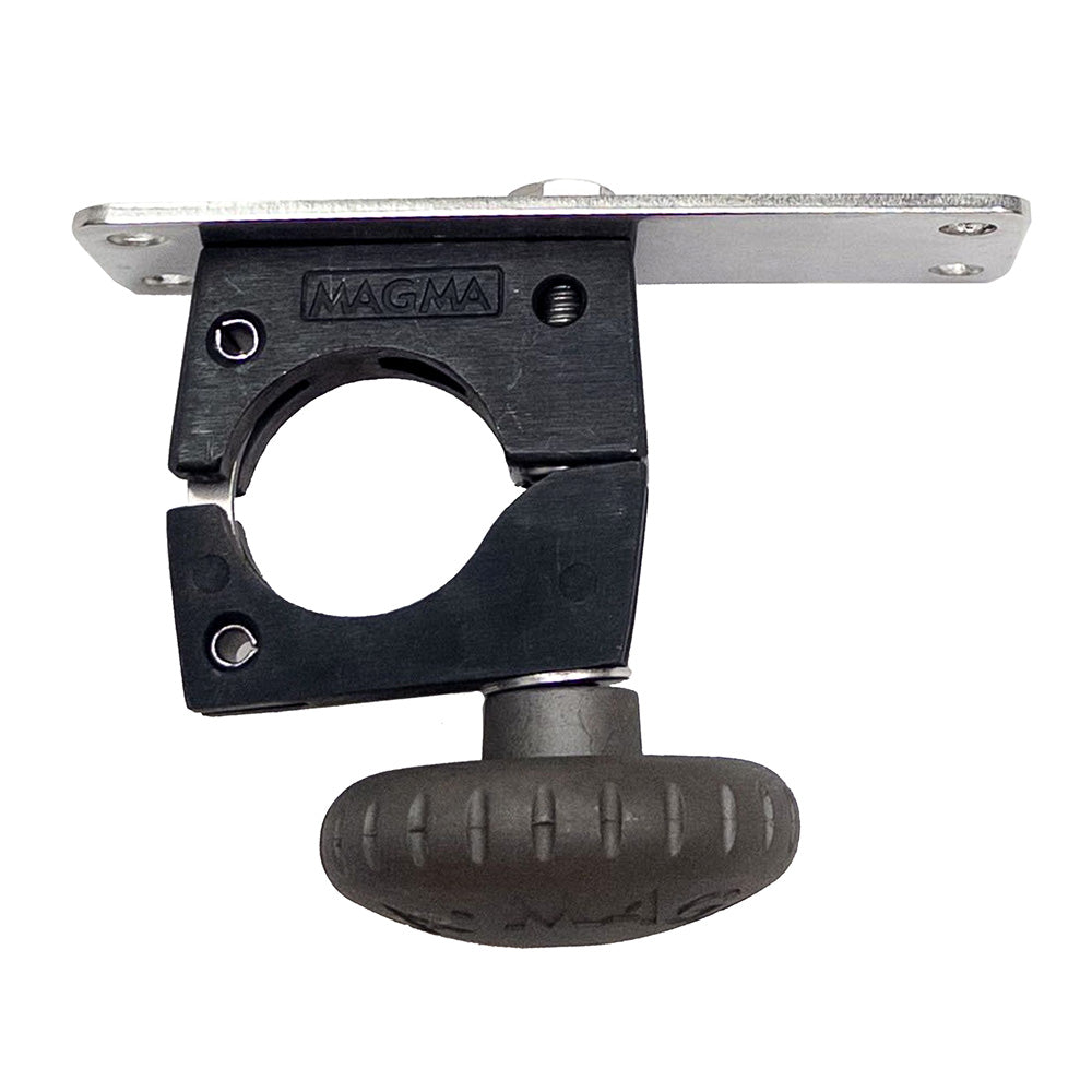 Magma Horizontal Round Rail Mount with Knob, 1-1/2"