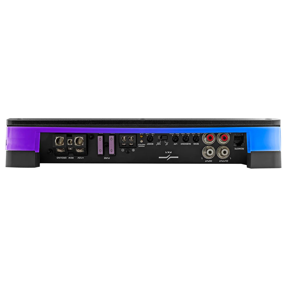 DS18 FX1 1-Channel Monoblock Class D Amplifier, 900W RMS at 1 Ohm