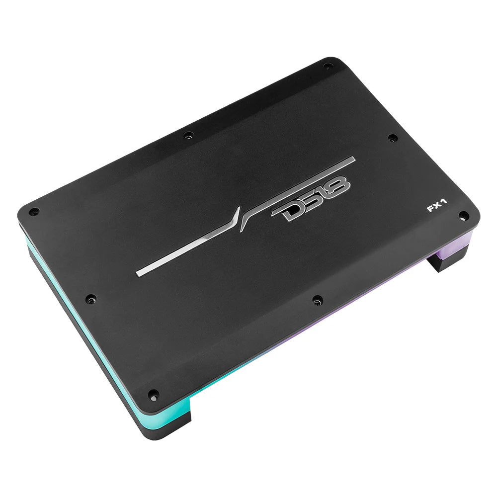 DS18 FX1 1-Channel Monoblock Class D Amplifier, 900W RMS at 1 Ohm