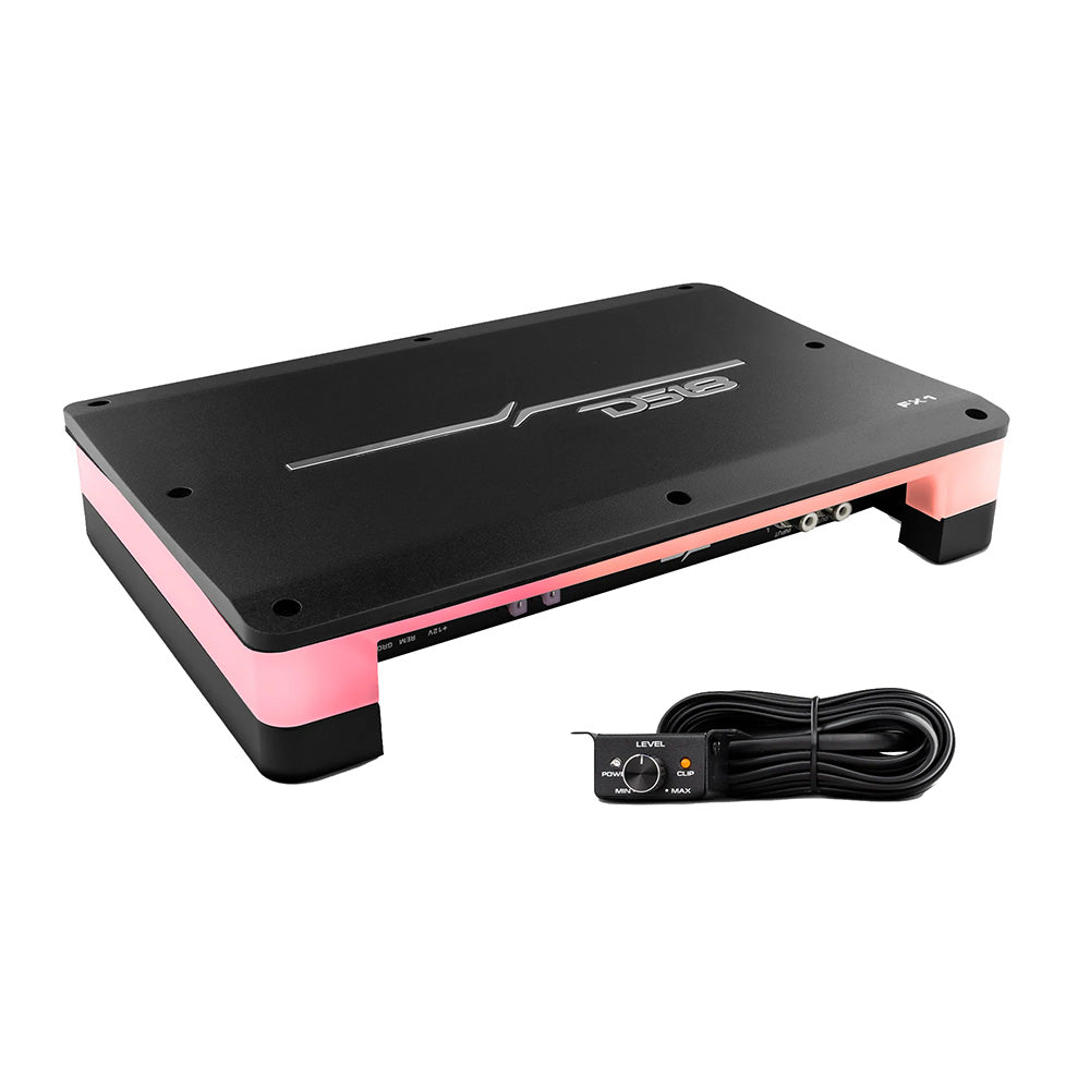 DS18 FX1 1-Channel Monoblock Class D Amplifier, 900W RMS at 1 Ohm