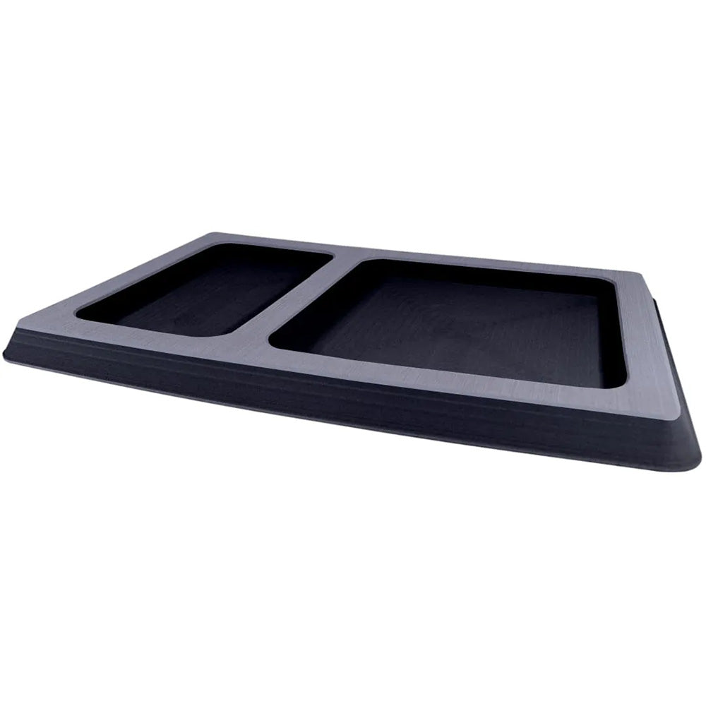 SeaDek Combo Dash Pocket, Storm Grey/Black – 15.1" x 9.9"
