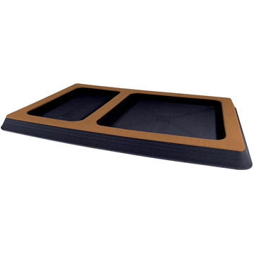 SeaDek Combo Dash Pocket, Mocha/Black, 15.1 in. x 9.9 in.