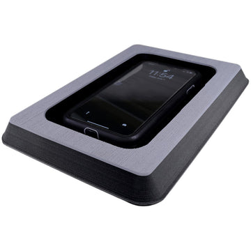 SeaDek Single Cell Phone Dash Pocket, Storm Grey/Black