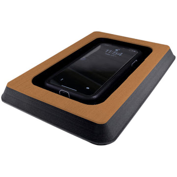 SeaDek Single Cell Phone Dash Pocket, Mocha/Black, Brushed Texture