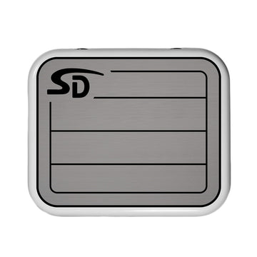 SeaDek YETI Roadie 24 Cooler Pad, 6mm Storm Grey/Black