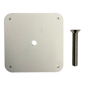 Sea Swivel 3/4" Trolling Motor Mount Riser Kit, 8x8" King Starboard