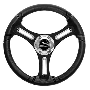 Schmitt Marine Torcello 14" Steering Wheel, 03 Series - Polyurethane, 3/4" Hub